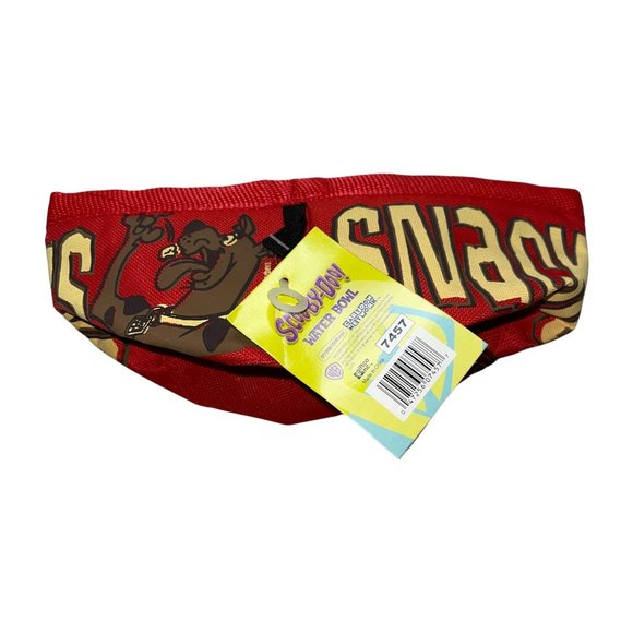 NWT Cartoon Network Scooby-Doo Dog Red Foldable Travel Portable Food Water Dish - Picture 6 of 8